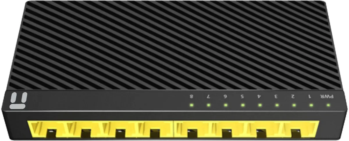 картинка Switch 8-port Netis ST3108GC (L2) неуправляемый 10/ 100/ 1000 BASE-TX от магазина КомпьютерЦентр