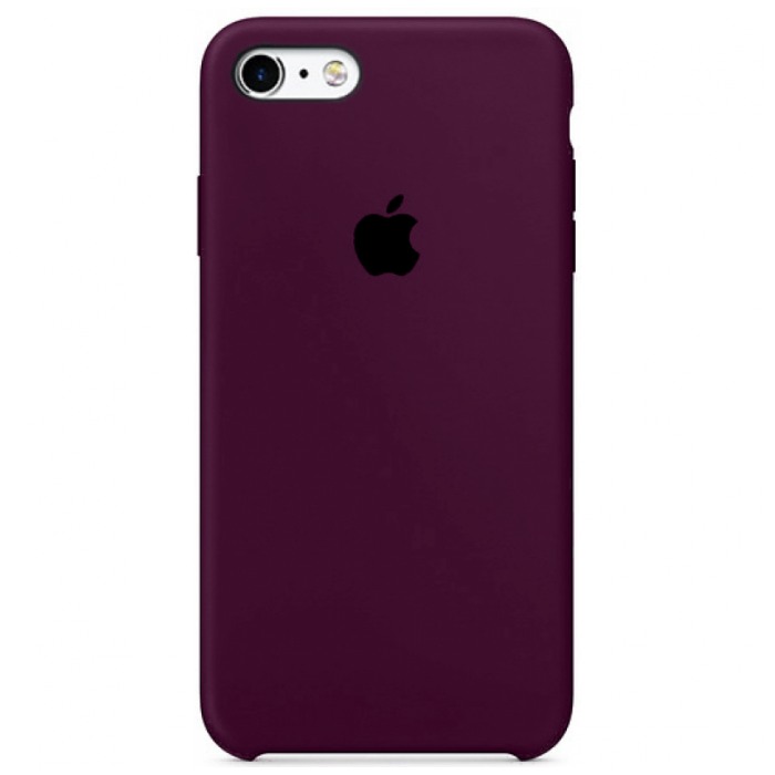 картинка Чехол Apple Silicone Case for iPhone 5/ 5S/ 5SE Marsala от магазина КомпьютерЦентр