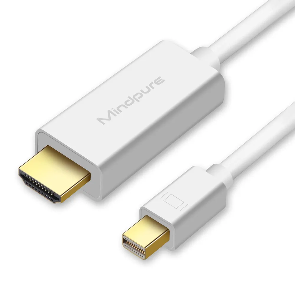 картинка Кабель MiniDP /  Mini DisplayPort (M) - HDMI (M) 1080P Mindpure AD008 3м от магазина КомпьютерЦентр