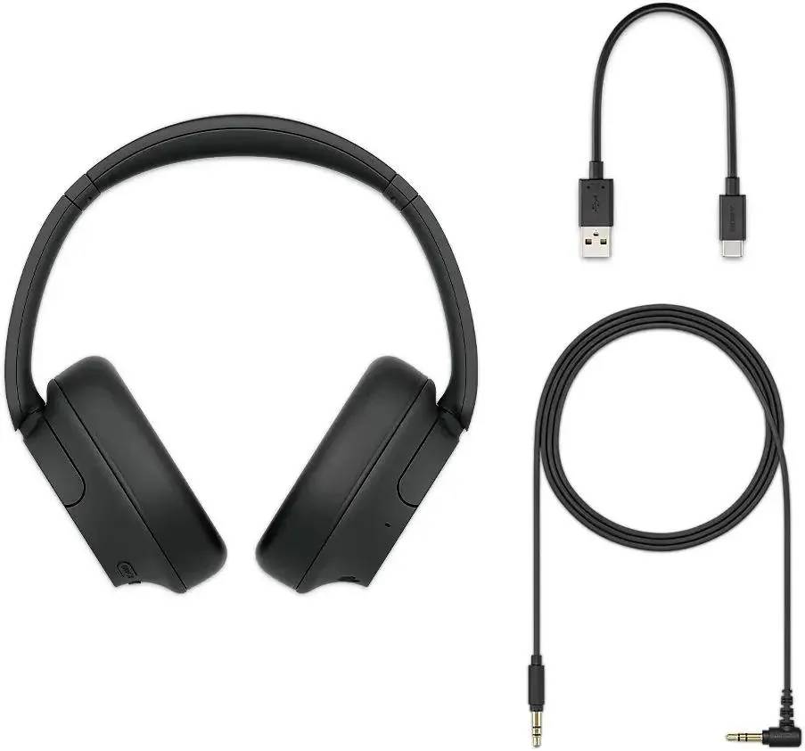 картинка Bluetooth-гарнитура Sony WH-CH720N черный от магазина КомпьютерЦентр