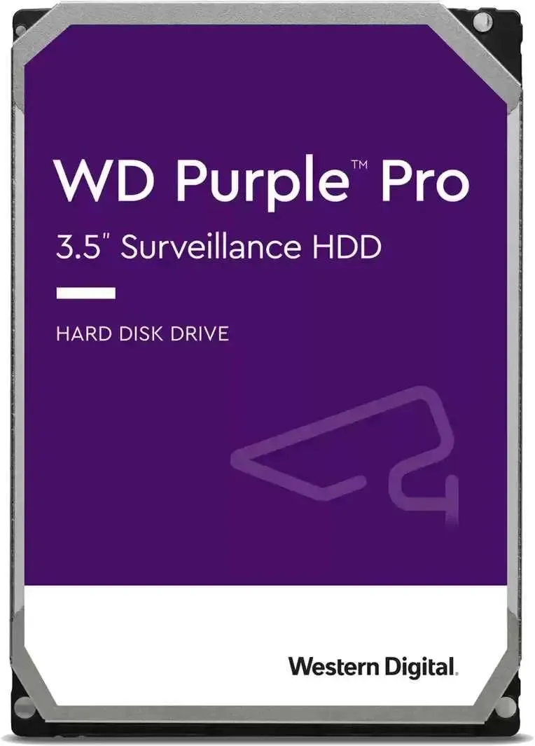 картинка HDD 18Tb WesternDigital 3.5'' SATAIII 7200 rpm; 512 Mb cache (WD181PURP) Surveillance Purple Pro от магазина КомпьютерЦентр