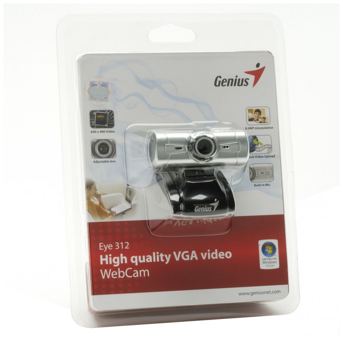 картинка Web-камера Genius Eye 312 (32200076102) от магазина КомпьютерЦентр