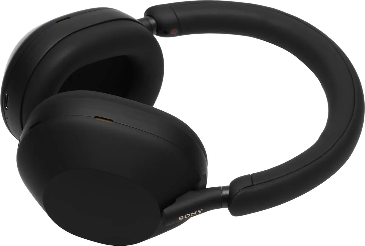картинка Беспроводные/ проводные наушники Sony WH-1000XM5 Black от магазина КомпьютерЦентр