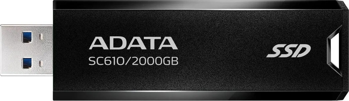 картинка SSD внешний 2Tb A-Data SC610 (SC610-2000G-CBK/ RD), Black от магазина КомпьютерЦентр