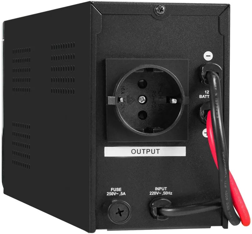 картинка ИБП ExeGate EX295986RUS SineTower SZ-600.LCD.AVR.1SH 600VA/ 360W, чистый синусоида, LCD дисплей, AVR, 1*Schuko, линейно-интерактивный, внешняя батарея 12В до 200Ач от магазина КомпьютерЦентр