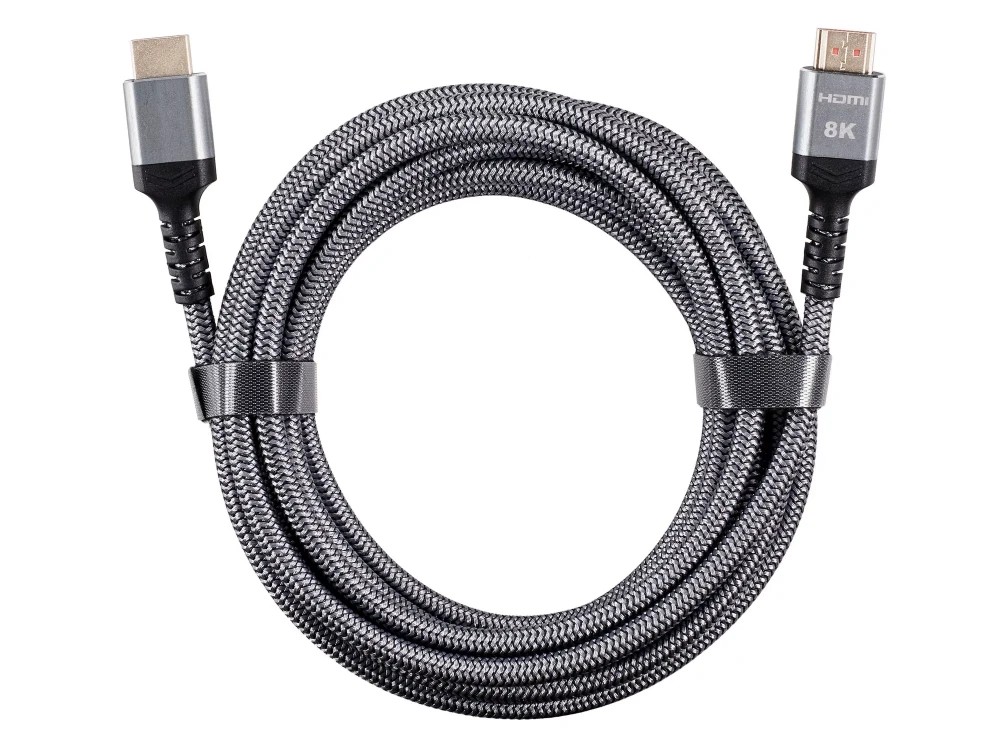 картинка Кабель HDMI iOpen 5m (ACG859A-5.0) 19M/ M,ver. 2.1 8KX60Hz оплетка (Econom) от магазина КомпьютерЦентр