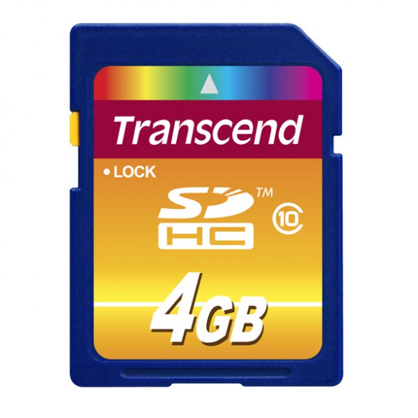 картинка Карта памяти Transcend 4Gb SDHC Class 10 (TS4GSDHC10) от магазина КомпьютерЦентр