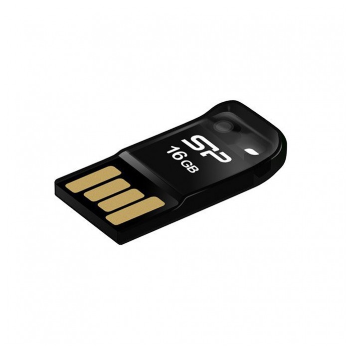 картинка Флешка USB SiliconPower 16Gb Touch T02 Black (SP016GBUF2T02V1K) от магазина КомпьютерЦентр