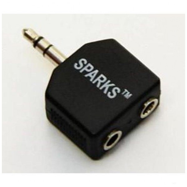 картинка Переходник Sparks 3,5 audio 2xjack (SN1001) от магазина КомпьютерЦентр
