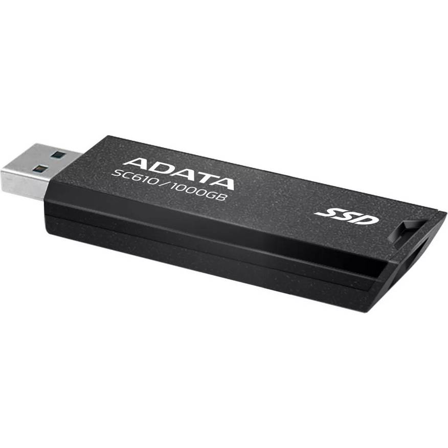 картинка SSD внешний 1Tb A-Data SC610 (SC610-1000G-CBK/ RD) 1.8'' USB 3.1 Black от магазина КомпьютерЦентр