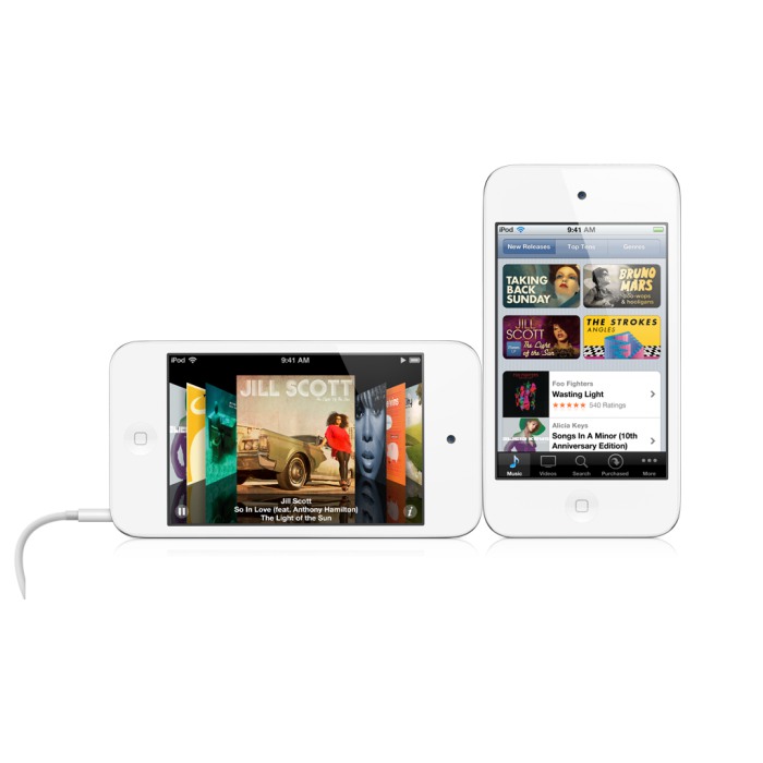 картинка Плеер MP3 Apple iPod Touch 8Gb (4Gen) White (MD057) от магазина КомпьютерЦентр