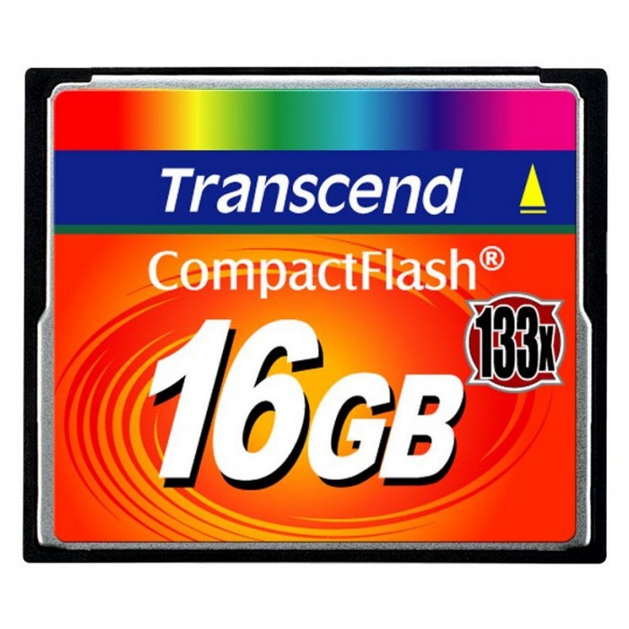 картинка Карта памяти Transcend 16Gb CompactFlash 133X (TS16GCF133) от магазина КомпьютерЦентр