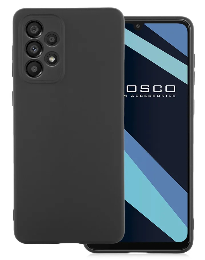 картинка Чехол-накладка ROSCO для Samsung Galaxy A33, черный от магазина КомпьютерЦентр