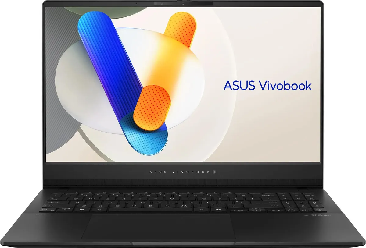 картинка Ноутбук ASUS VivoBook S 15 OLED S5506MA-MA070W 15.6'' OLED 3K (2880x1620)/  Core Ultra 9 185H/ 16Gb/ 1Tb SSD/  WiFi/  BT/  Cam/  Win 11 Home/  Black от магазина КомпьютерЦентр