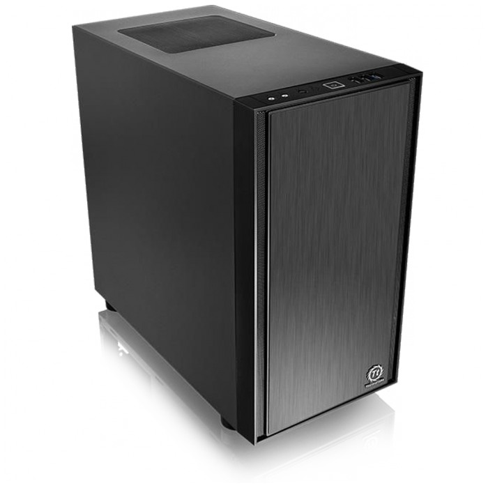 картинка Корпус без БП Thermaltake Versa H17 Black mATX (CA-1J1-00S1NN-00) от магазина КомпьютерЦентр