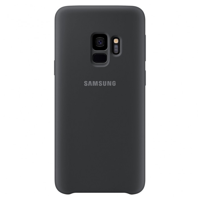картинка Чехол Silicone Cover for Samsung G965 Galaxy S9Plus Black от магазина КомпьютерЦентр