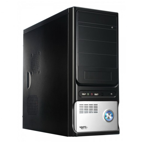 картинка Корпус Asus Vento TA-8H1 FSP QD 500W, Black-Silver от магазина КомпьютерЦентр