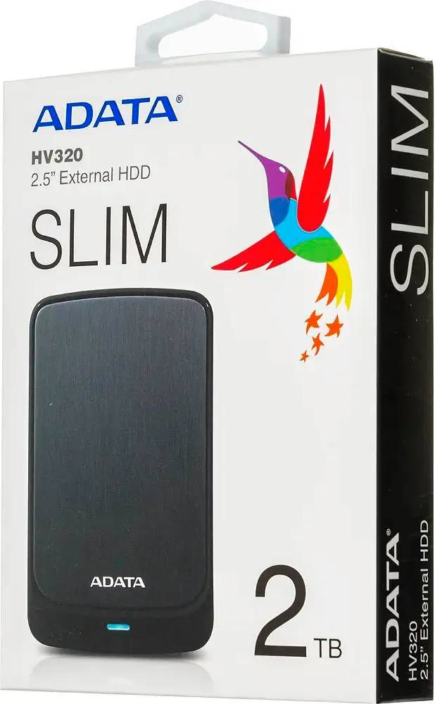 картинка HDD внешний 2Tb A-DATA 2.5'' HV320 Black (AHV320-2TU31-CBK) от магазина КомпьютерЦентр