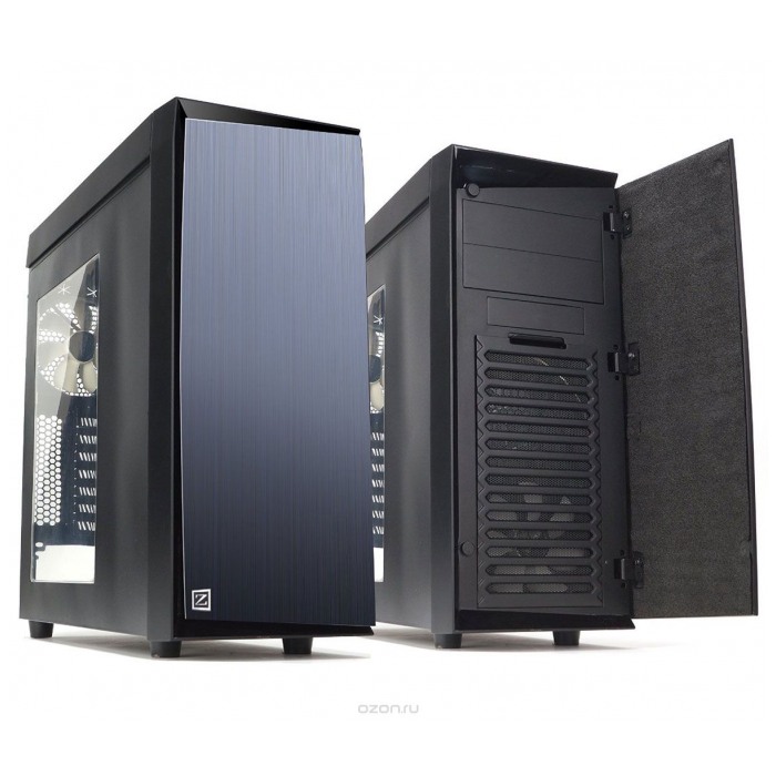 картинка Корпус без БП Zalman R1 Black (R1) от магазина КомпьютерЦентр