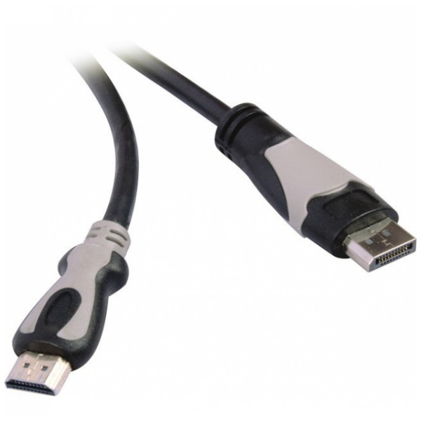 картинка Кабель Viewcon Display Port to HDMI 1.8m (VD119) от магазина КомпьютерЦентр