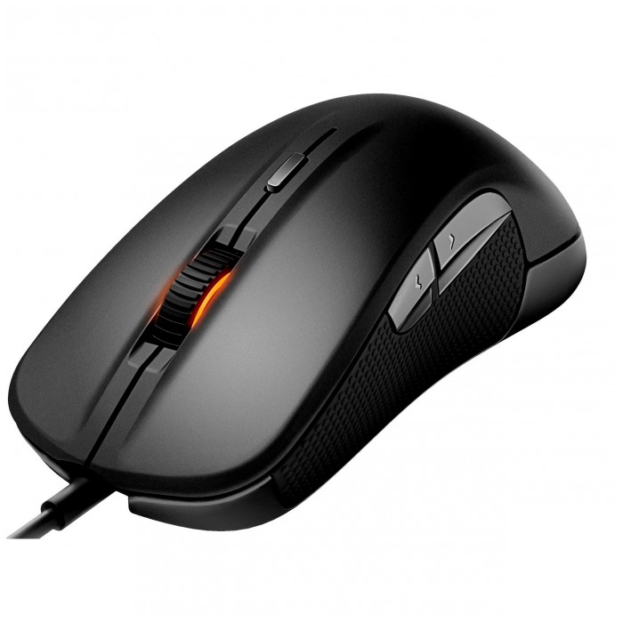 картинка Мышка SteelSeries Rival lazer USB Black (62271) от магазина КомпьютерЦентр
