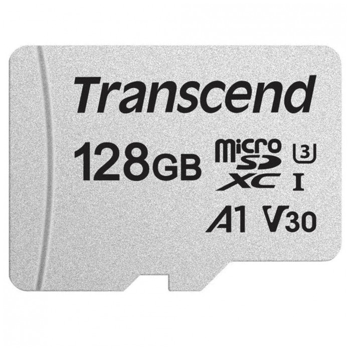 картинка Карта памяти Transcend 128Gb microSDXC 300S + SD Adaper (TS128GUSD300S-A) от магазина КомпьютерЦентр