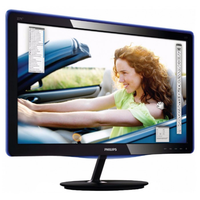 картинка Монитор Philips 22″ 227E3LSU Black (227E3LSU/00) от магазина КомпьютерЦентр