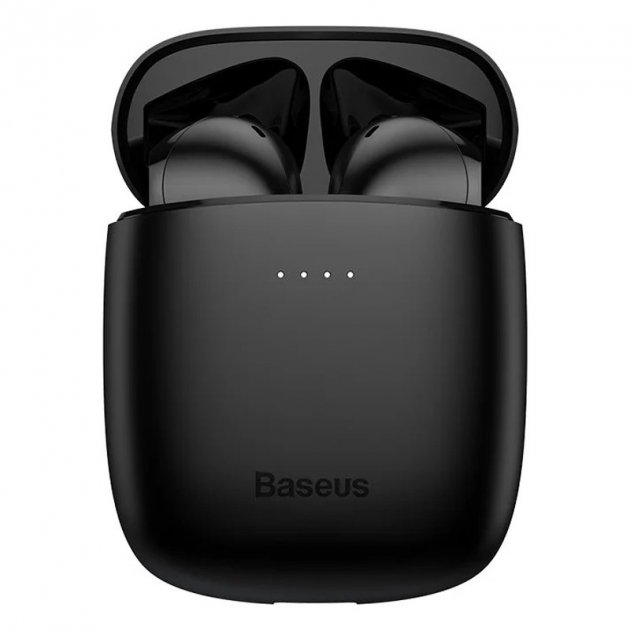 картинка Bluetooth гарнитура Baseus Encok True Wireless W04 NGW04-01 Black от магазина КомпьютерЦентр