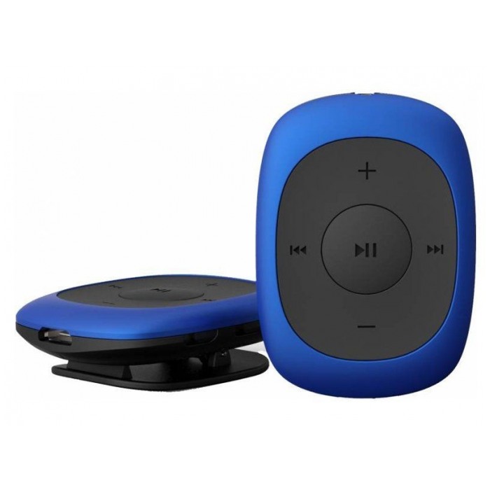 картинка Плеер MP3 Digma 8Gb C2 FM Clip Blue/Black от магазина КомпьютерЦентр