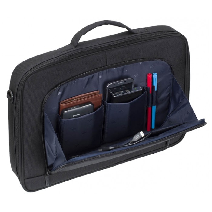 картинка Сумка Riva 17'' 8451 Black (8451) от магазина КомпьютерЦентр