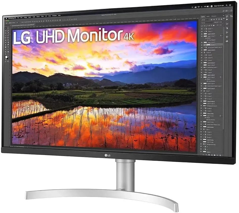 картинка Монитор 31.5'' LG 32UN650K-W IPS 4K, 32UN650K-W.ARUZ от магазина КомпьютерЦентр