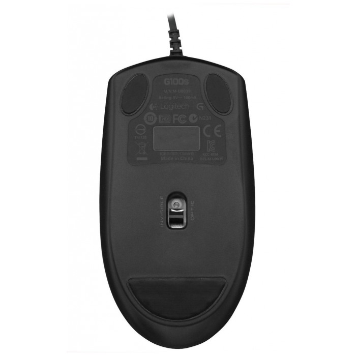 картинка Мышка Logitech Gaming G100s Blue-Black USB (910-003534) от магазина КомпьютерЦентр