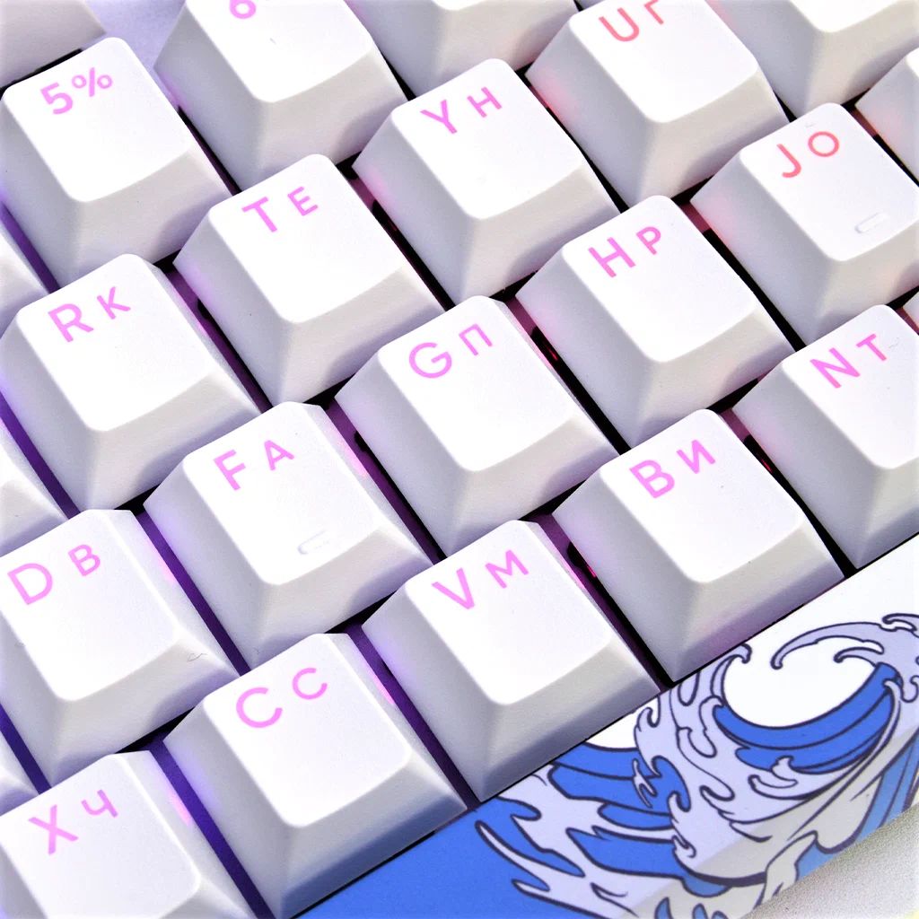 картинка Клавиатура игровая Red Square Keyrox TKL Aquarius g3ms Amber (RSQ-20036) White от магазина КомпьютерЦентр