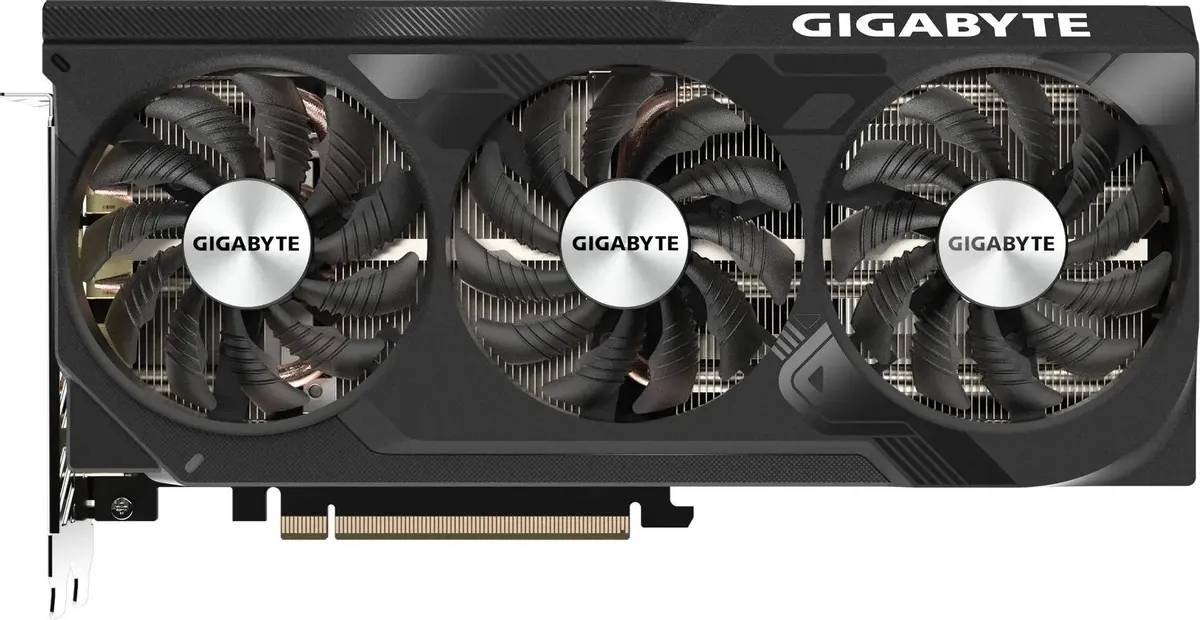картинка Видеокарта 12Gb GDDR6X GIGABYTE GeForce RTX 4070 SUPER WINDFORCE OC [GV-N407SWF3OC-12GD] от магазина КомпьютерЦентр