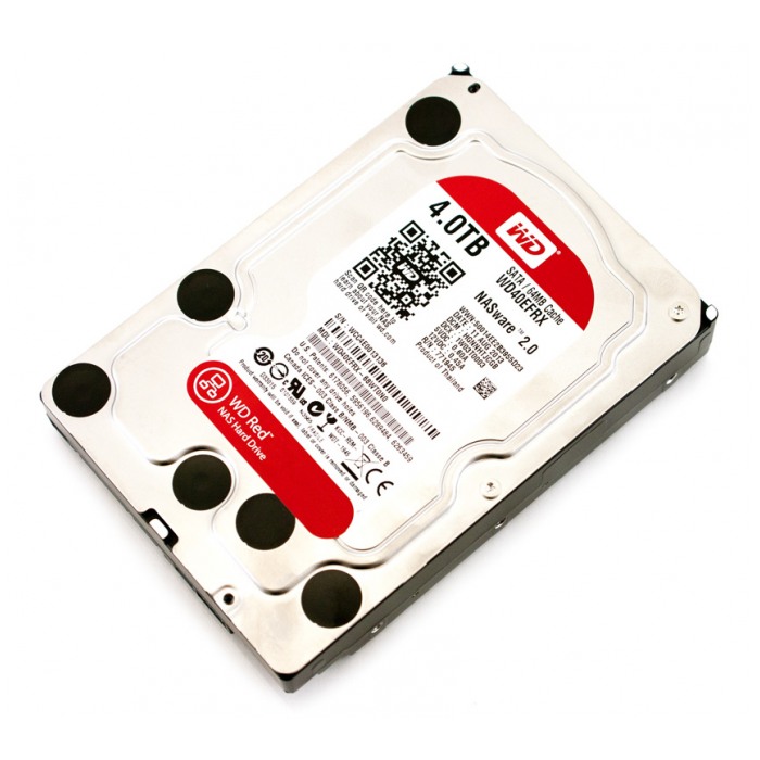 картинка Жесткий диск Western Digital 4.0Tb 3.5'' SATAIII Red (WD40EFRX) от магазина КомпьютерЦентр