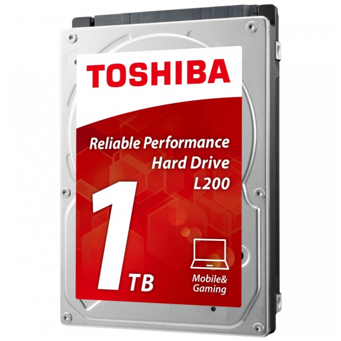 картинка Жесткий диск Toshiba 1Tb Toshiba 2.5'' SATAII L200 5400 rpm 8Mb cache (HDWJ110EZSTA) от магазина КомпьютерЦентр