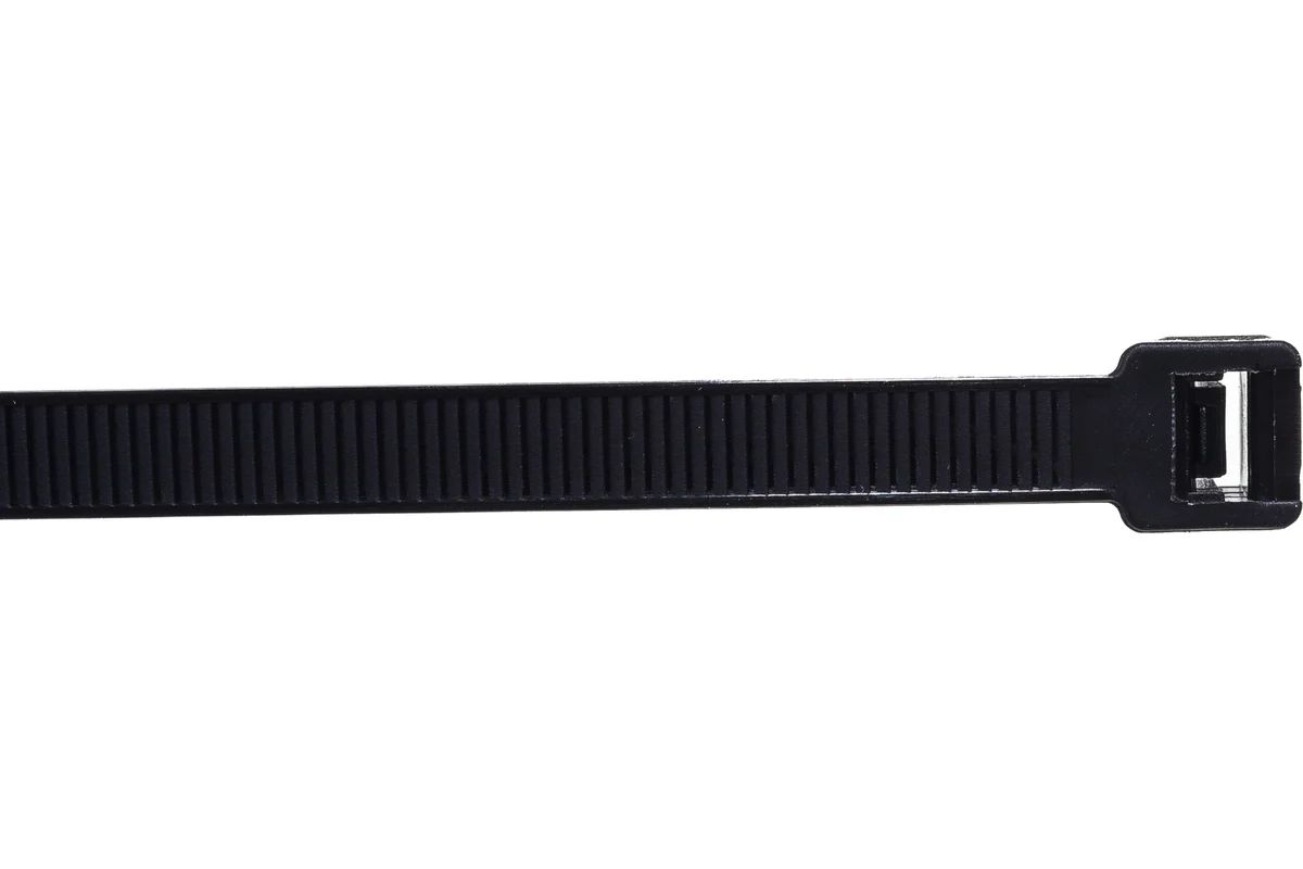 картинка Стяжки Fortisflex КСС 8х300 черный 100 штук (50283) от магазина КомпьютерЦентр