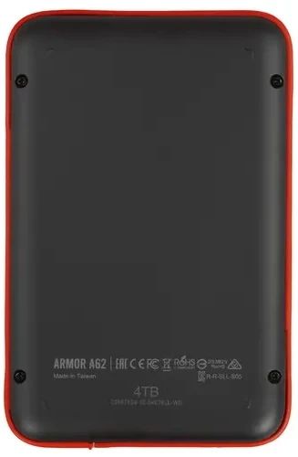 картинка HDD внешний 4Tb SiliconPower 2.5''; Armor A62; USB3.0, Black/ Red (SP040TBPHD62LS3K) от магазина КомпьютерЦентр