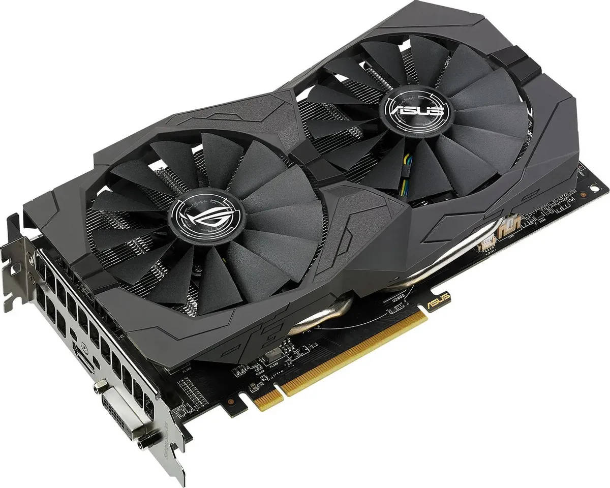 картинка Видеокарта 4Gb DDR5 AMD Radeon RX 560 Asus ROG Strix Gaming V2 (ROG-STRIX-RX560-4G-V2-GAMING) от магазина КомпьютерЦентр