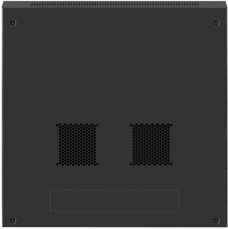 картинка Шкаф телекоммуникационный 19'' настенный 6U ExeGate EC-WM-6U.600.G.BLACK 600x600x370mm, пыле- и влагозащита IP23, черный RAL 9004 от магазина КомпьютерЦентр
