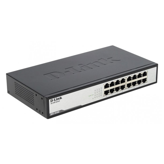 картинка Свитч D-Link 16-port DES-1016C/ A (DES-1016C/A1A) от магазина КомпьютерЦентр