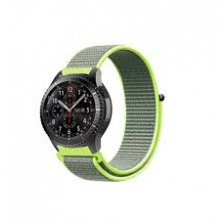 картинка Ремешок для Samsung Galaxy Watch 46mm (22mm) Nylon Sport Dark Olive от магазина КомпьютерЦентр