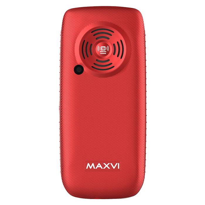 картинка Телефон мобильный Maxvi B32 Red 3.2'' от магазина КомпьютерЦентр