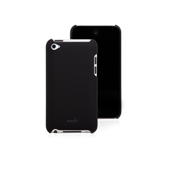 картинка Чехол Moshi iGlaze touch 4G Graphire Black for iPod touch (99MO034001) от магазина КомпьютерЦентр