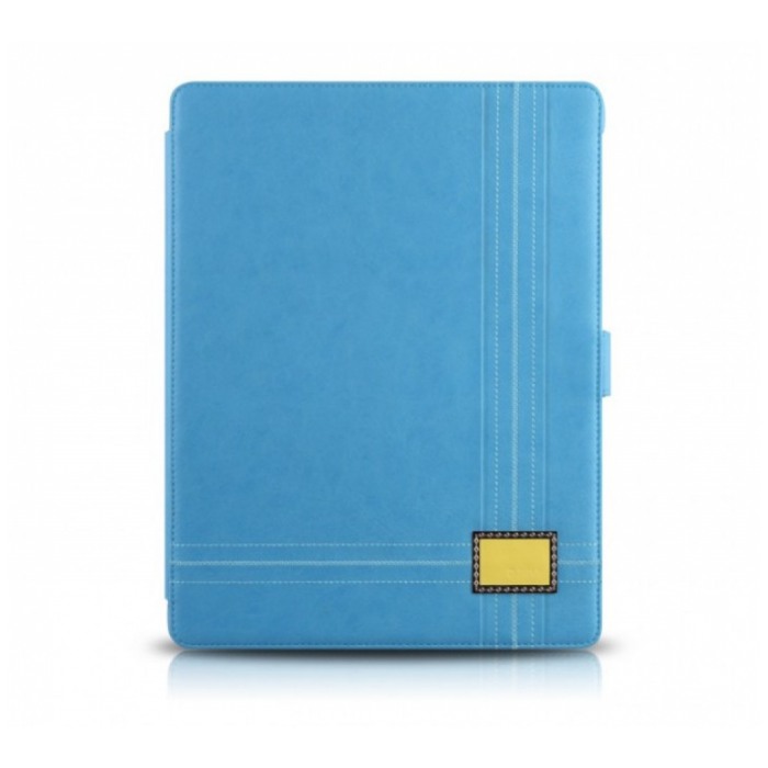 картинка Чехол Zenus Masstige Color Point Series Blue for new iPad от магазина КомпьютерЦентр