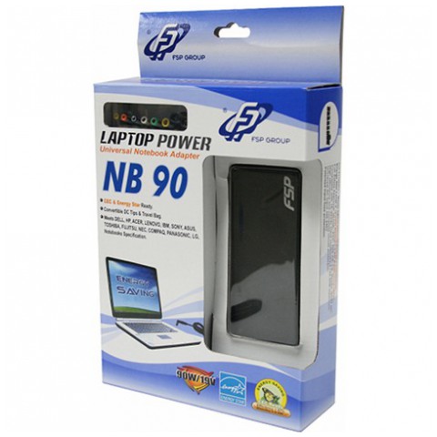 картинка Универсальный блок питания для ноутбука FSP 90W (NB_90) от магазина КомпьютерЦентр
