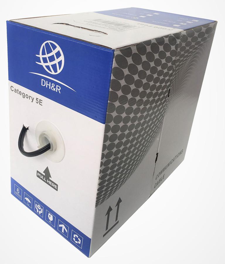 картинка Кабель UTP Ningbo 4 Pairs Cat5E 305m 0.5mm solid CCA molded Gray outdoor CCA-050PE-OUTDOOR (1649804) от магазина КомпьютерЦентр