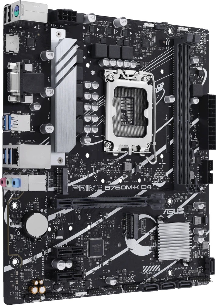картинка Материнская плата Asus PRIME B760M-K D4 Soc-1700 Intel B760 2xDDR4 mATX от магазина КомпьютерЦентр