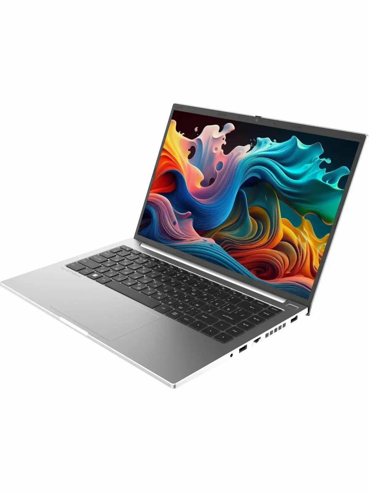картинка Ноутбук Maibenben Smart S14B-R560UM 14.5'' (3072x1920) IPS 120Гц/  Ryzen 5 6600H (6/ 12)/  16Gb/  512Gb/  Radeon 660M/  60 Втч/  Linux/  silver (S14B-R560UMFQSLSRE0) от магазина КомпьютерЦентр