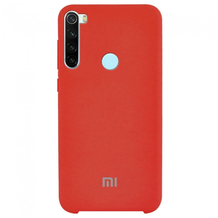 картинка Чехол Xiaomi Silicone Logo Case для Xiaomi Redmi Note 8 Red (Copy) от магазина КомпьютерЦентр